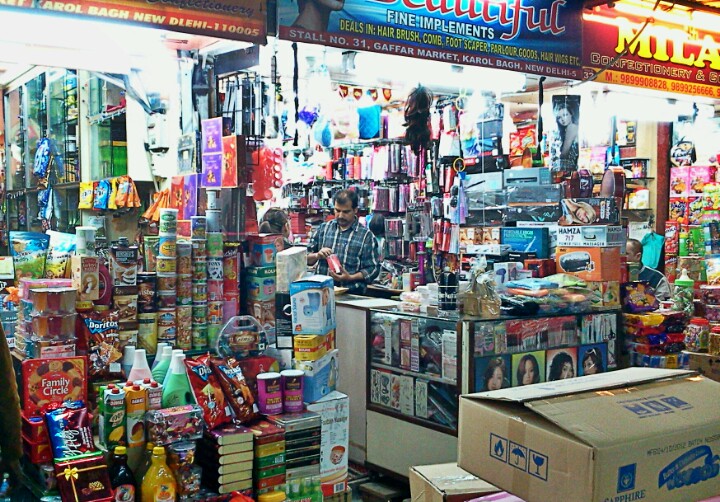Gaffar Market in Delhi