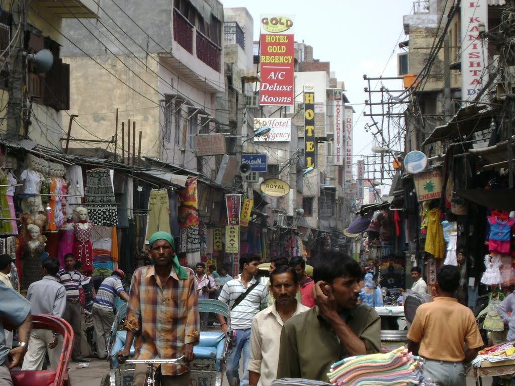 Paharganj Market in Delhi