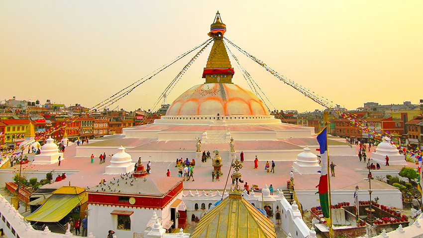 Bodhanath Stupa Kathmandu : Best Countries to Visit from India