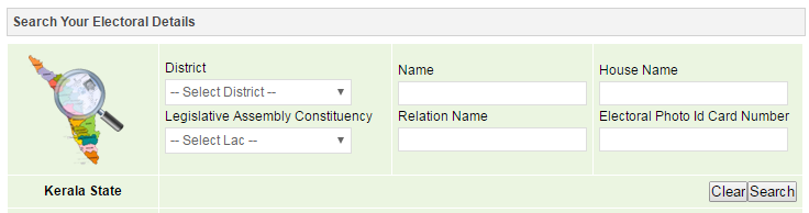 Search your Name in Electoral Roll of Kerala