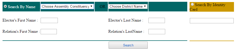 Search your Name in Electoral Roll of Orissa