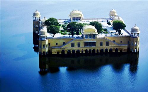 Jal Mahal Aerial View