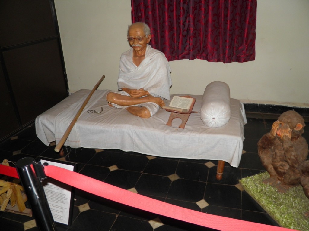 Mahatma Gandhi Wax Statue