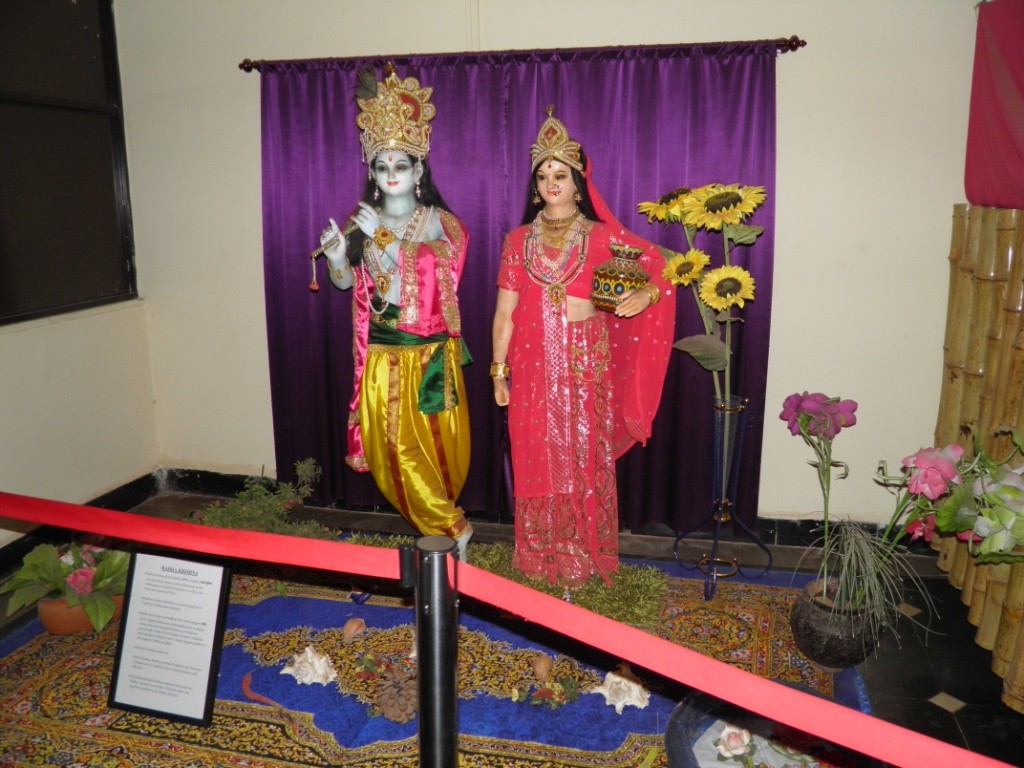 Radha Krishna Wax Statue 