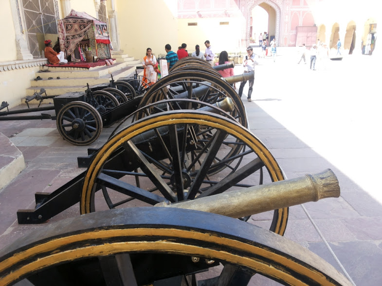 Cannons @ City Palace, Jaipur