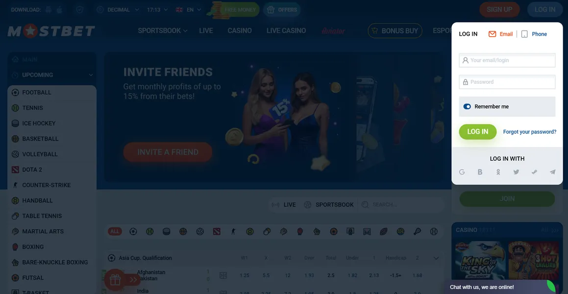 Why Mostbet login is important for players