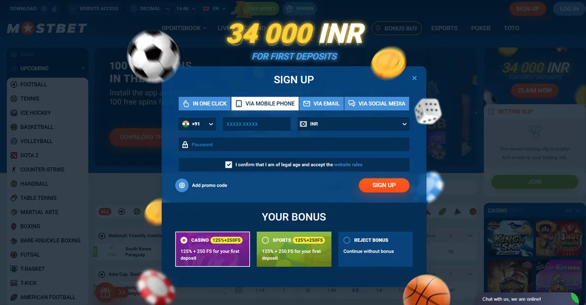 Mostbet register — step-by-step guide