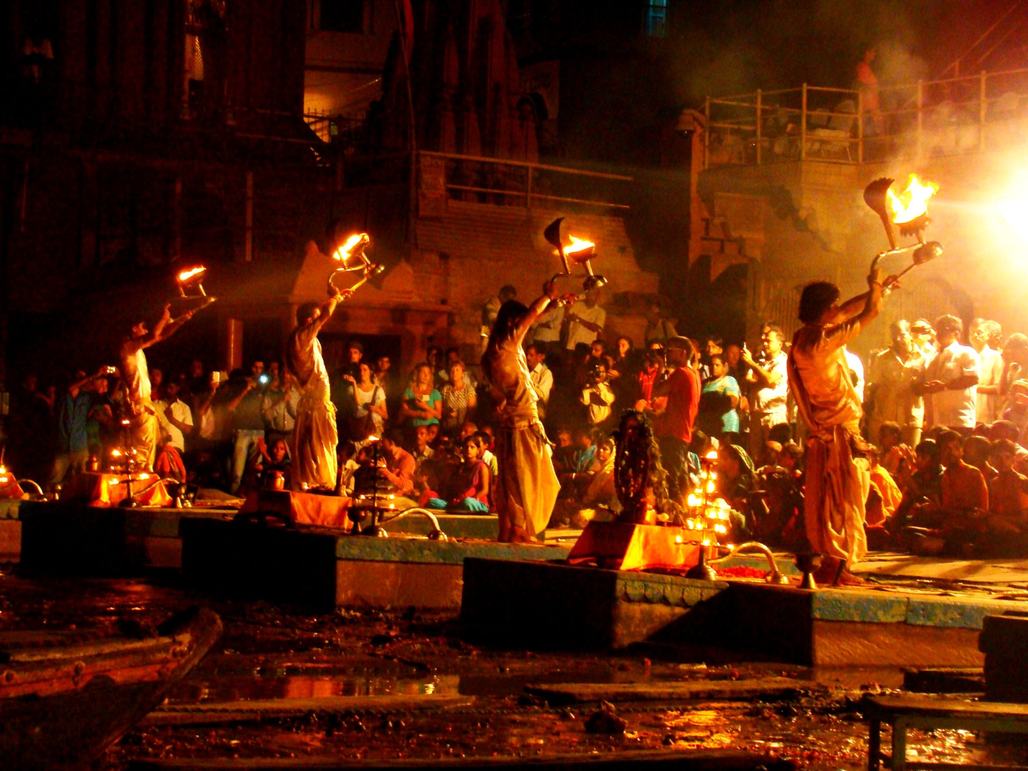 Ganga Aarti Celebrations