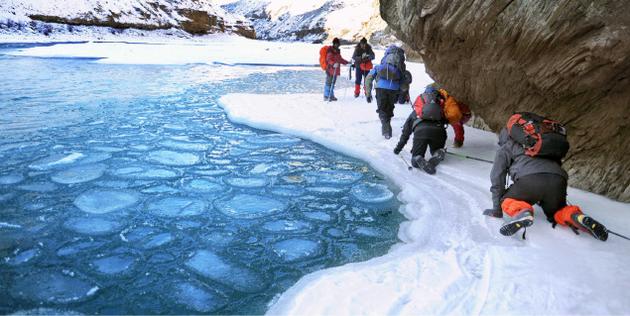 Chadar Trek or Frozen River Trek