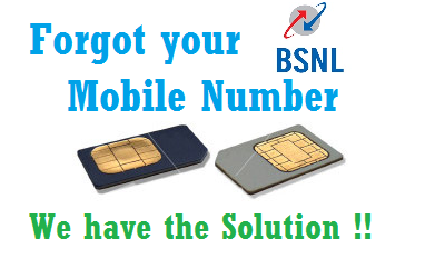 How to check your BSNL mobile number