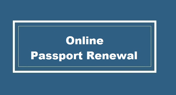 Online Passport Renewal
