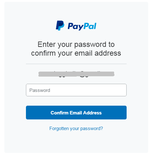 Confirm your Email Address in PayPal