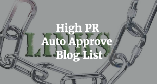 High PR Auto Approve Blog List