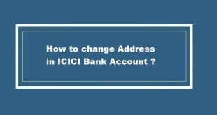 How to change address in ICICI Bank account
