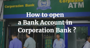 How to open a Bank Account in Corporation Bank