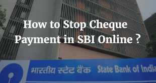 How to Stop Cheque Payment in SBI Online