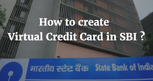 How to create Virtual Credit Card in SBI