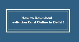 How to Download e-Ration Card Online in Delhi