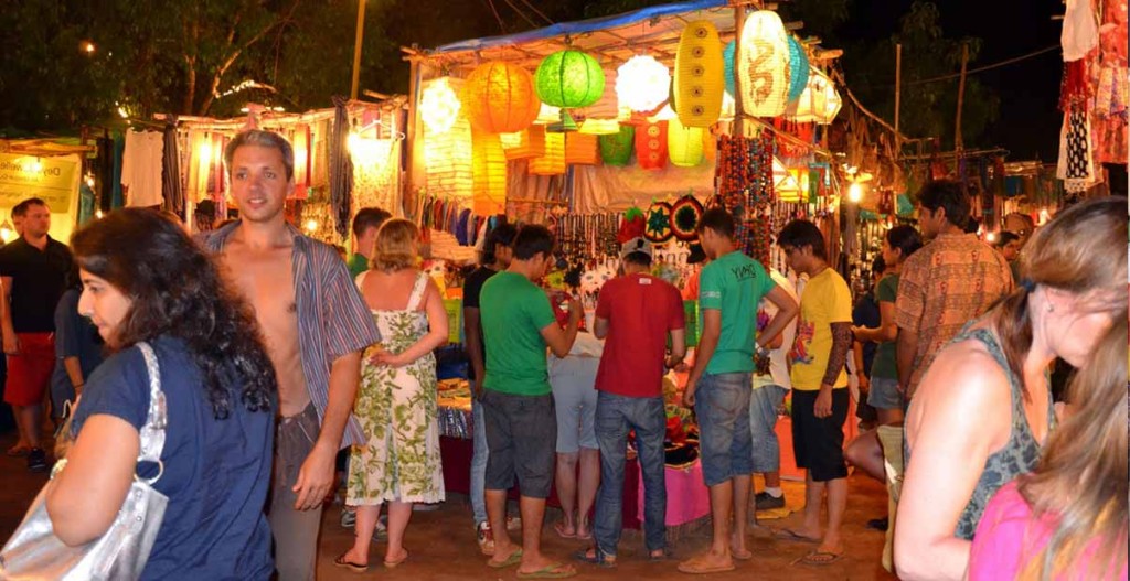 Baga Night Market Goa