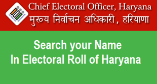 Search your Name in Voter List or Electoral Roll of Haryana