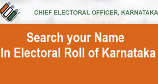 Search your Name in Voter List or Electoral Roll of Karnataka