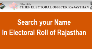Search your Name in Voter List or Electoral Roll of Rajasthan