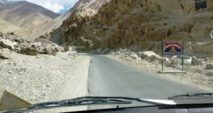 Road Map from Nubra Valley to Pangong Lake