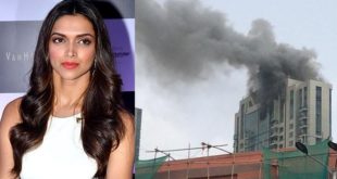 A massive fire broke out where Deepika Padukone lives; she is safe