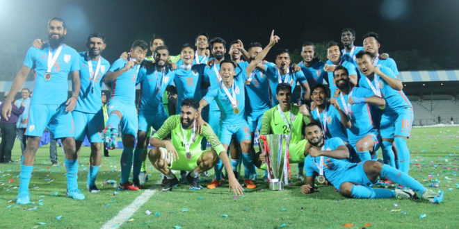 Intercontinental Cup 2018 Final Sunil Chhetri helps India beat Kenya 2-0