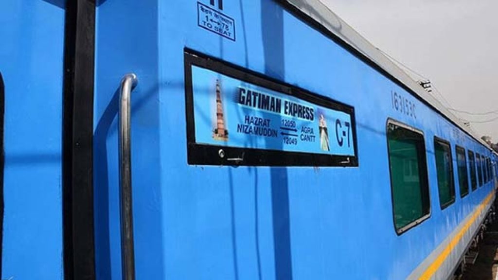 Delhi-Agra bound Gatimaan Express to be upgraded to a swanky look