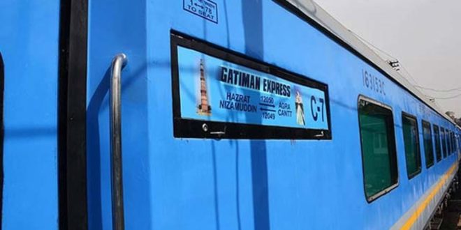 Delhi-Agra bound Gatimaan Express to be upgraded to a swanky look