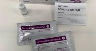 Image of Covid-19 testing kit passed off as vaccine on social media